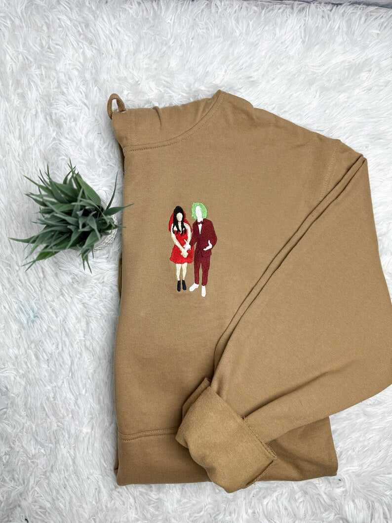 Custom Coloured Portrait Sweater