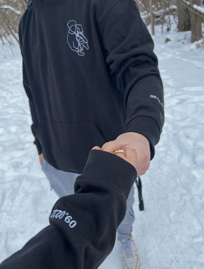 Custom Line Art Portrait Sweater