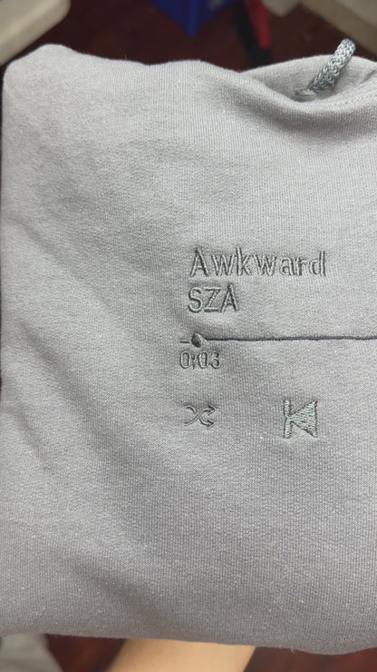 Custom Music Player Track Sweater