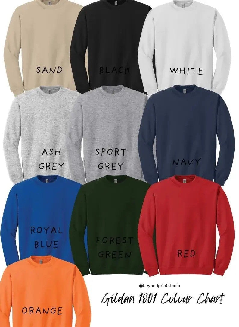 "OMG Santa! I know Him!" - Holiday Movie Crewneck